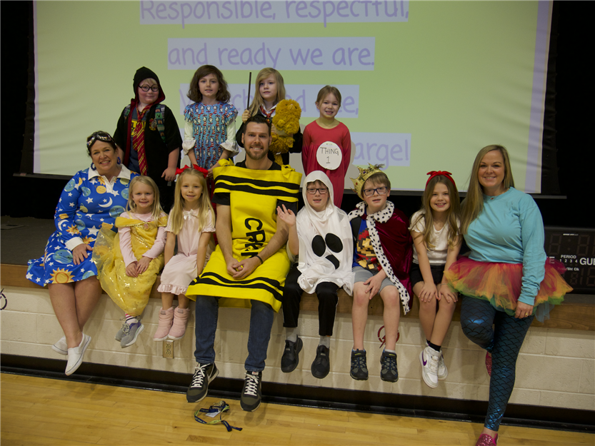 Students celebrate reading during Read Across America Week